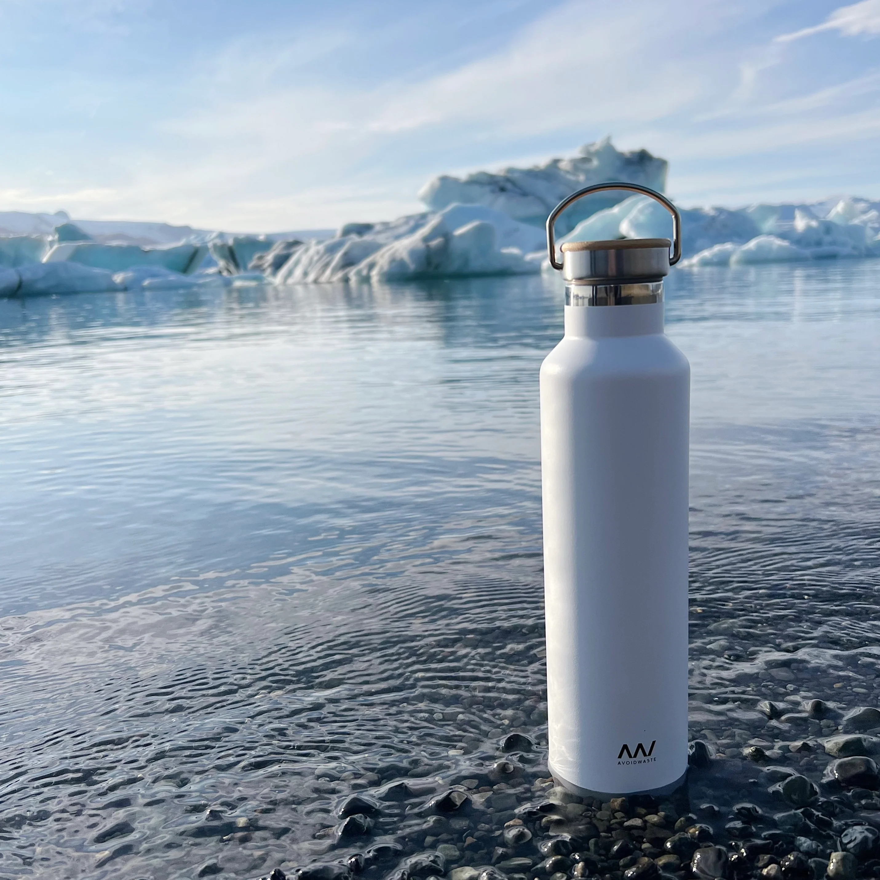 Avoidwaste 0,8l Isolierflasche aus Edelstahl - Image 3