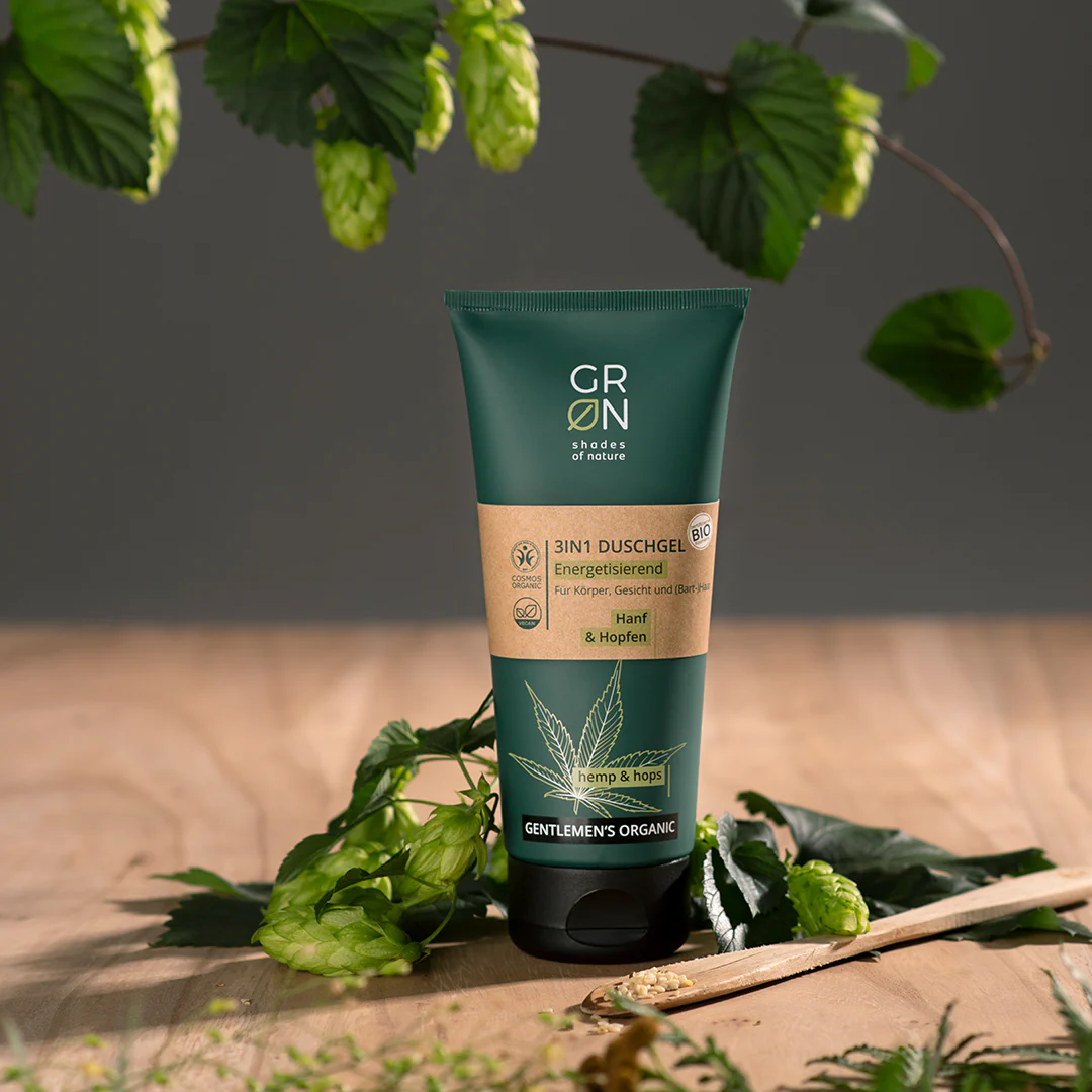 GRN Duschgel 3in1 "BIO-HANF & BIO-HOPFEN" 200 ml - Image 3